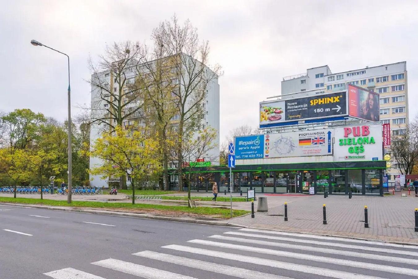 Studio Bruna Metro Pole Mokotowskie By Noclegi Renters Varšava Exteriér fotografie